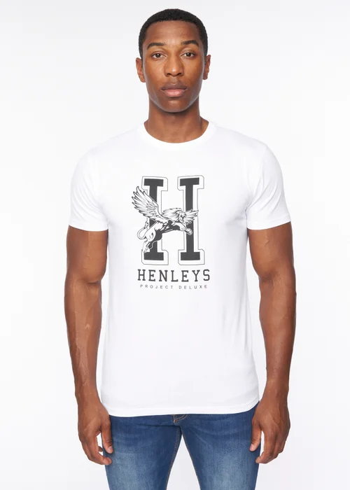 Henleys Assorted Upton T-Shirt 3 pack - Large Image 3