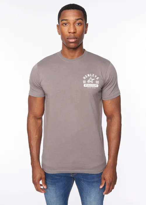 Henleys Dark Grey Upton T-Shirt - Medium Image 1