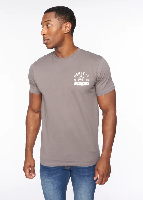 Henleys Dark Grey Upton T-Shirt - Medium Image 3