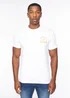 Henleys Optic White Upton T-Shirt - Medium Image 1