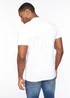 Henleys Optic White Upton T-Shirt - Medium Image 2