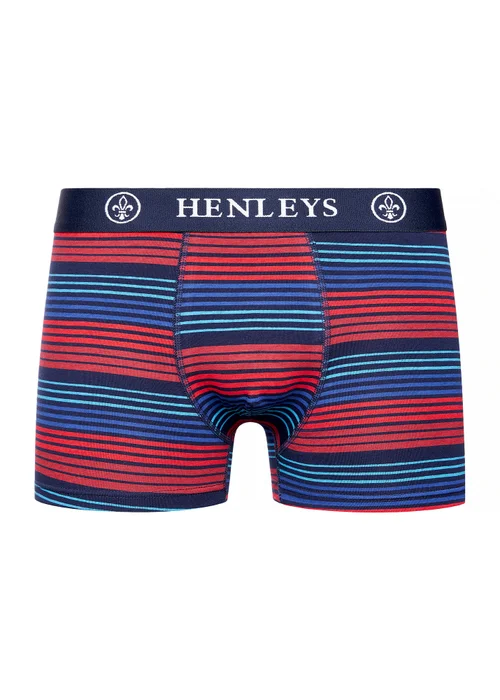 Henleys Assorted Rutling Boxers 5 pack - Small Image 2