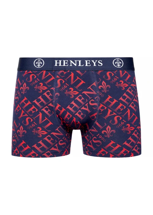 Henleys Assorted Rutling Boxers 5 pack - Small Image 4