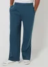 Threadbare Blue Wide Leg Joggers - L Image 1