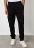 Threadbare Black Cargo Joggers - L Image 1