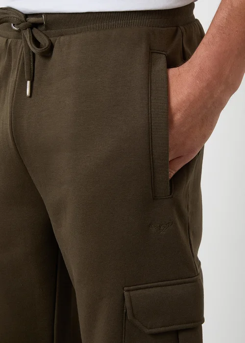 Threadbare Khaki Cargo Joggers - XL Image 4