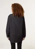 Blue Vanilla Black Long Sleeved Denim Shirt - Medium Image 4