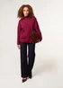Blue Vanilla Red Button Shoulder Jumper - Large/Extra Large Image 3