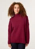 Blue Vanilla Red Button Shoulder Jumper - Large/Extra Large Image 1