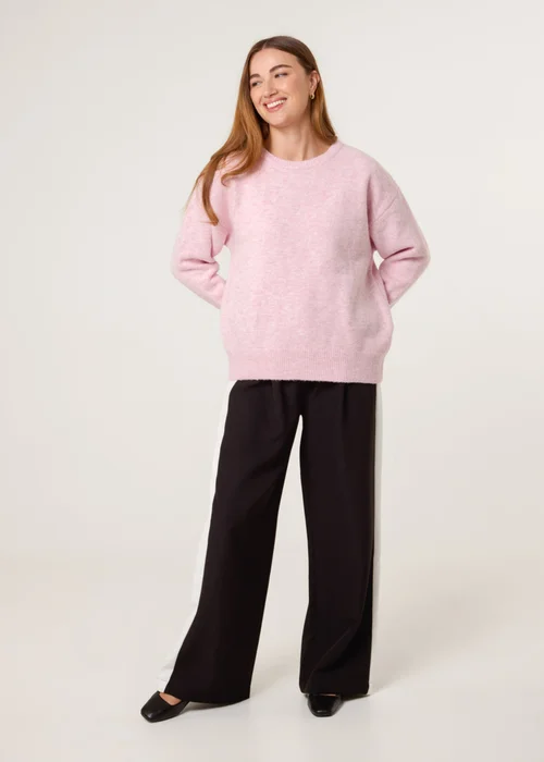 Blue Vanilla Pink Round Neck Jumper - Large/Extra Large Image 2