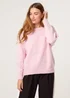 Blue Vanilla Pink Round Neck Jumper - Large/Extra Large Image 1