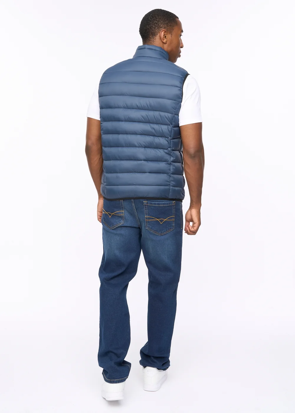 Crosshatch Navy Gattering MVE Gilet - XL Image 2