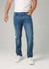 French Connection Light Blue Cotton Straight Leg Stetch Denim Jeans - 30/L32 Image 1
