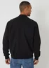 Threadbare Black Brushed Bomber Jacket - S Image 2