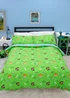 Minecraft Levels Green Panel Duvet Cover - Single Image 2