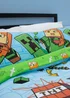 Minecraft Levels Green Panel Duvet Cover - Single Image 3