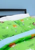 Minecraft Levels Green Panel Duvet Cover - Single Image 4