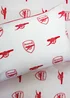 Arsenal Lightning Red Panel Duvet Cover - Double Image 4
