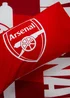 Arsenal Lightning Red Panel Duvet Cover - Double Image 3