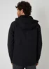 Threadbare Black Quilted Shacket With Borg Lined Hood - XL Image 2