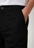 Threadbare Black Baggy Fit Chino Trousers - 34/L32 Image 4