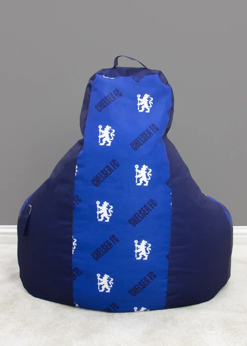 Chelsea FC Blue Rocker Bean Chair - One Size Image 3