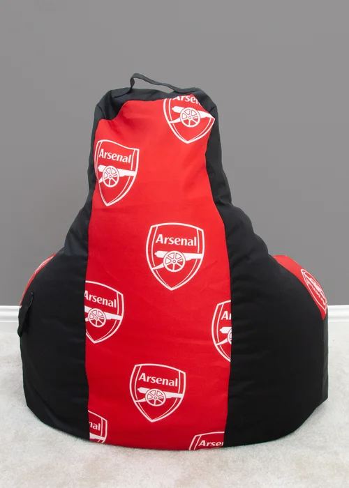 Arsenal FC Multicrest Bean Bag - One Size Image 3