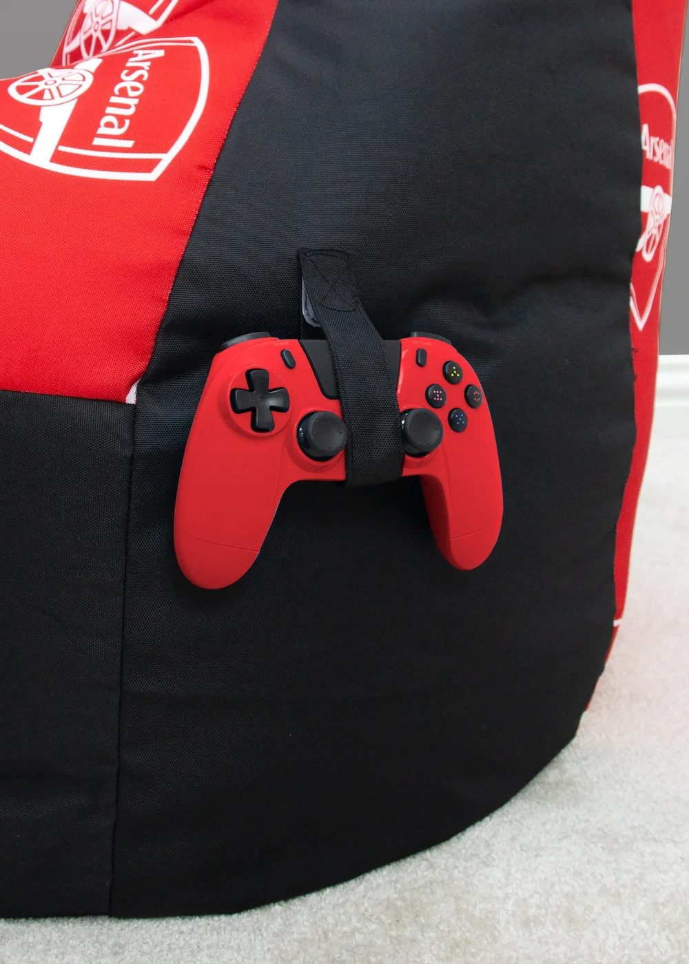 Arsenal FC Multicrest Bean Bag - One Size Image 5