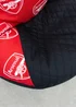 Arsenal FC Multicrest Bean Bag - One Size Image 4