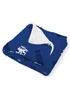 Chelsea FC Goal Blue Sherpa Fleece - 120 X 150 Image 5