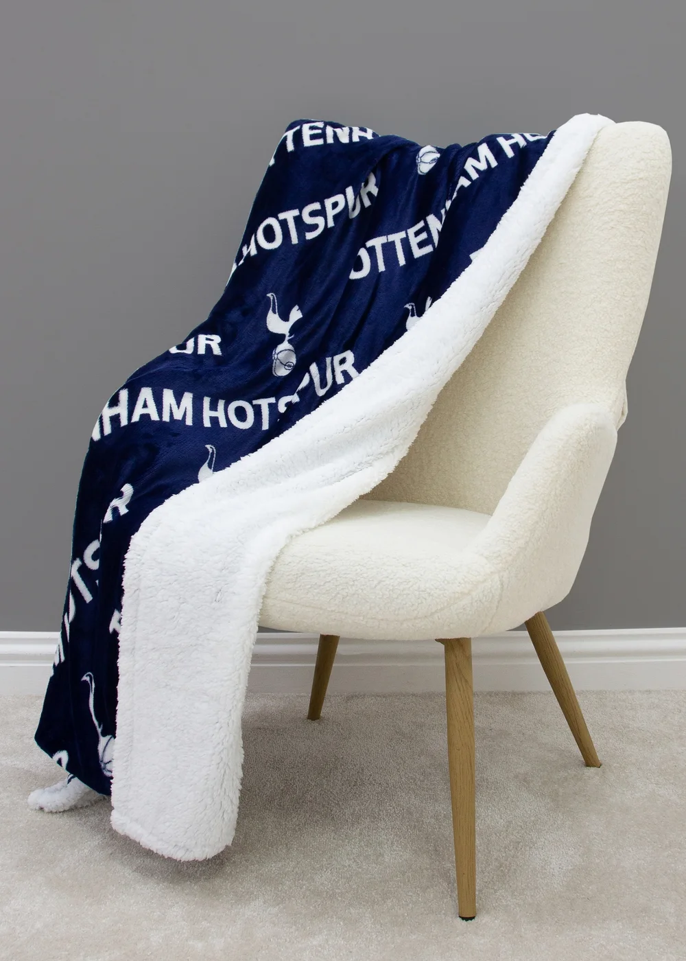 Tottenham Hotspur FC Goal Sherpa Fleece - 120 X 150 Image 1