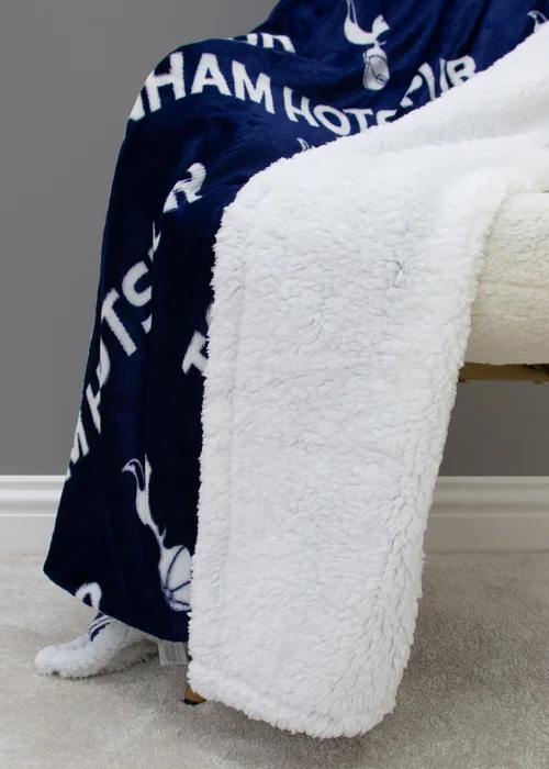 Tottenham Hotspur FC Goal Sherpa Fleece - 120 X 150 Image 2