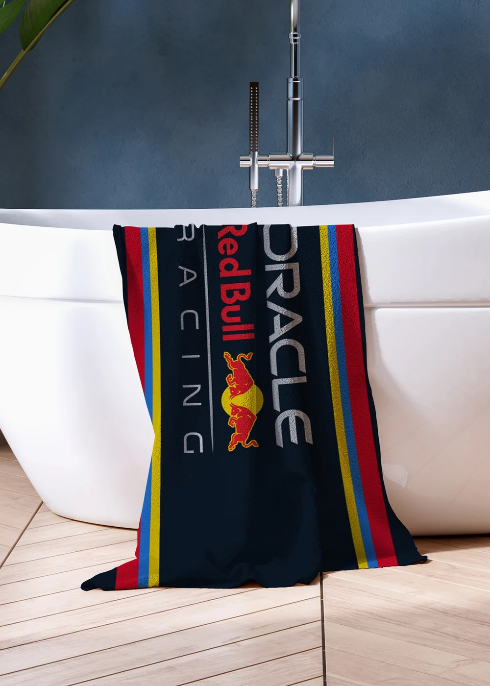 Red Bull Tricolour Towel - 75 X 150 Image 1