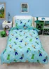 Minecraft Level Up Blue Duvet Cover - Single Image 2