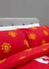 Manchester United FC Patch Red Duvet Cover - Single Image 3