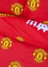 Manchester United FC Patch Red Duvet Cover - Single Image 5