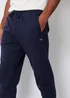 Threadbare Navy Cotton Blend Trifoliate Joggers - XL Image 3