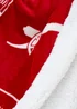 Arsenal Stamp Red Sherpa Fleece Blanket - 120 X 150 Image 4