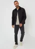 Threadbare Black Cotton Twill Lightweight Jacket - 2XL Image 4