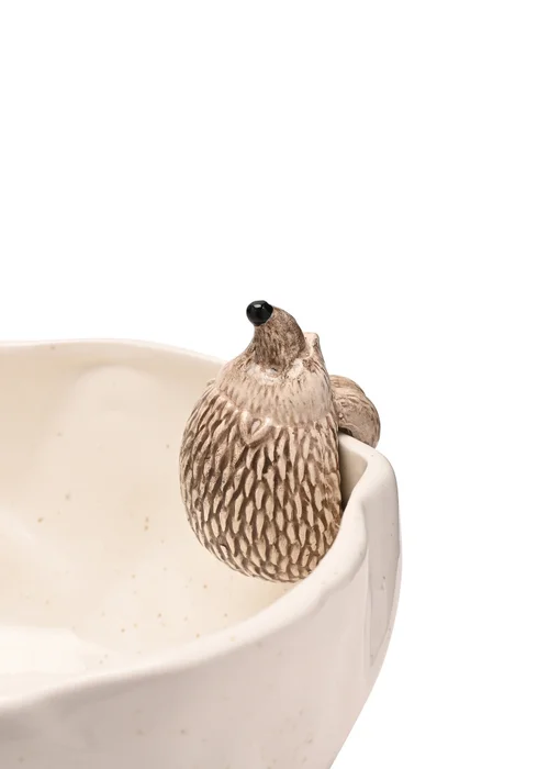 Country Living White Hedgehog Serving Bowl - One Size Image 4