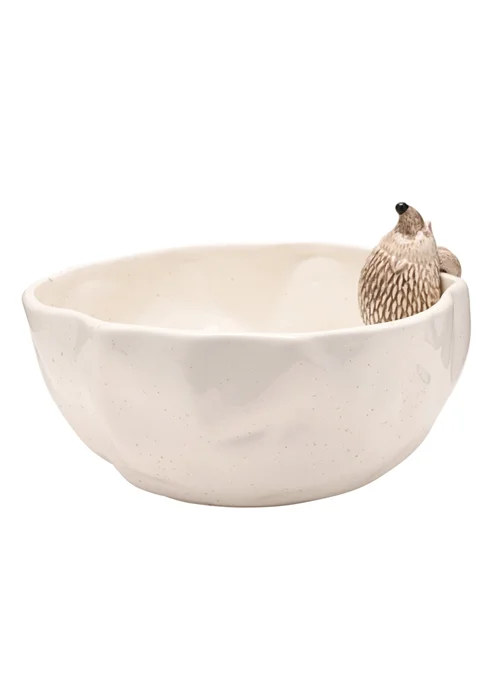 Country Living White Hedgehog Serving Bowl - One Size Image 2