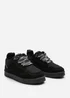Where's That From Elara Black Suede Lace-Up Trainers - Size 5 Image 4