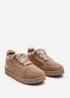 Where's That From Elara Camel Suede Lace-Up Trainers - Size 4 Image 4
