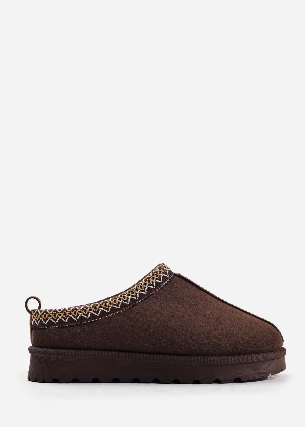 Where's That From Pine Brown Faux Suede Faux Fur Mini Boots - 5 Image 1