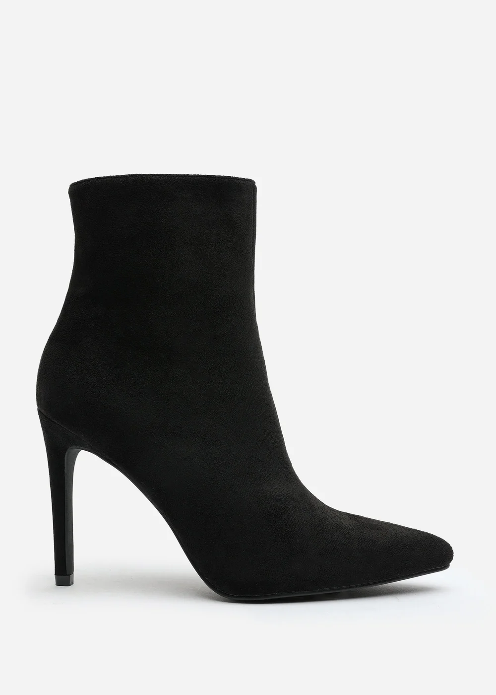 Where's That From Jemima Black Suede Stiletto Ankle Boots - Size 5 Image 2