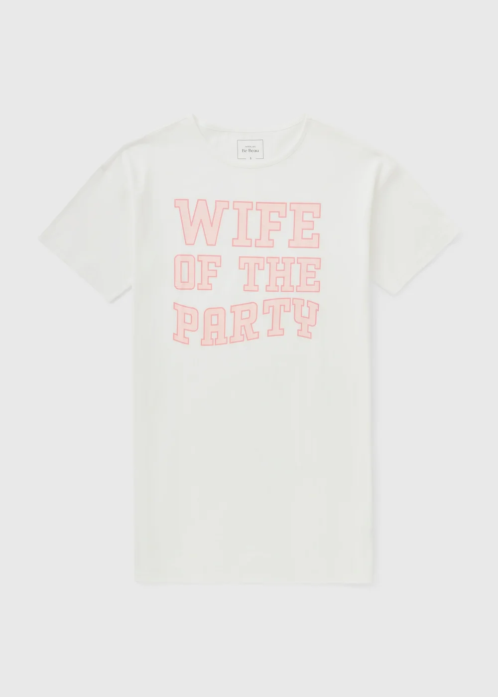 White Wife Of The Party Bridal Nightie - XS Image 1