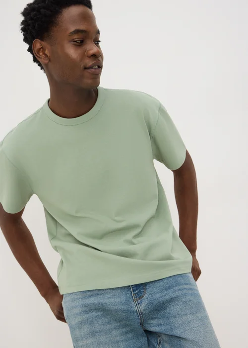 Iceberg Green Heavy Weight T-Shirt - S Image 1