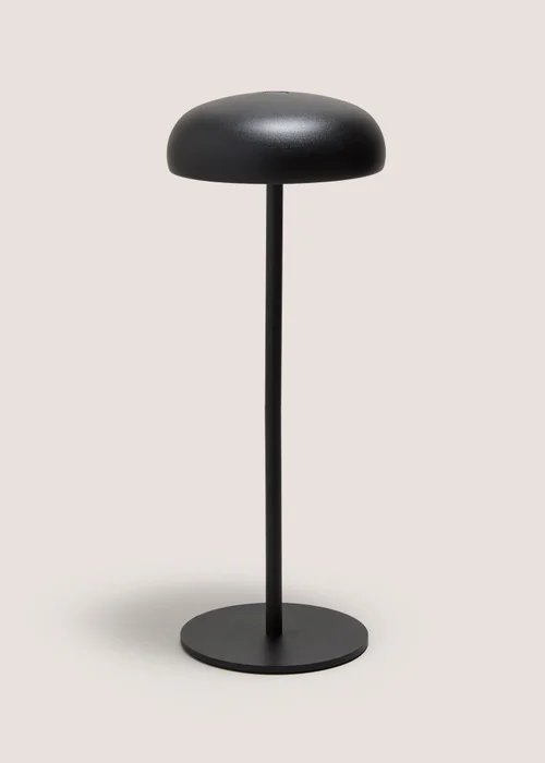 Black Dome Tabletop Lamp Image 1