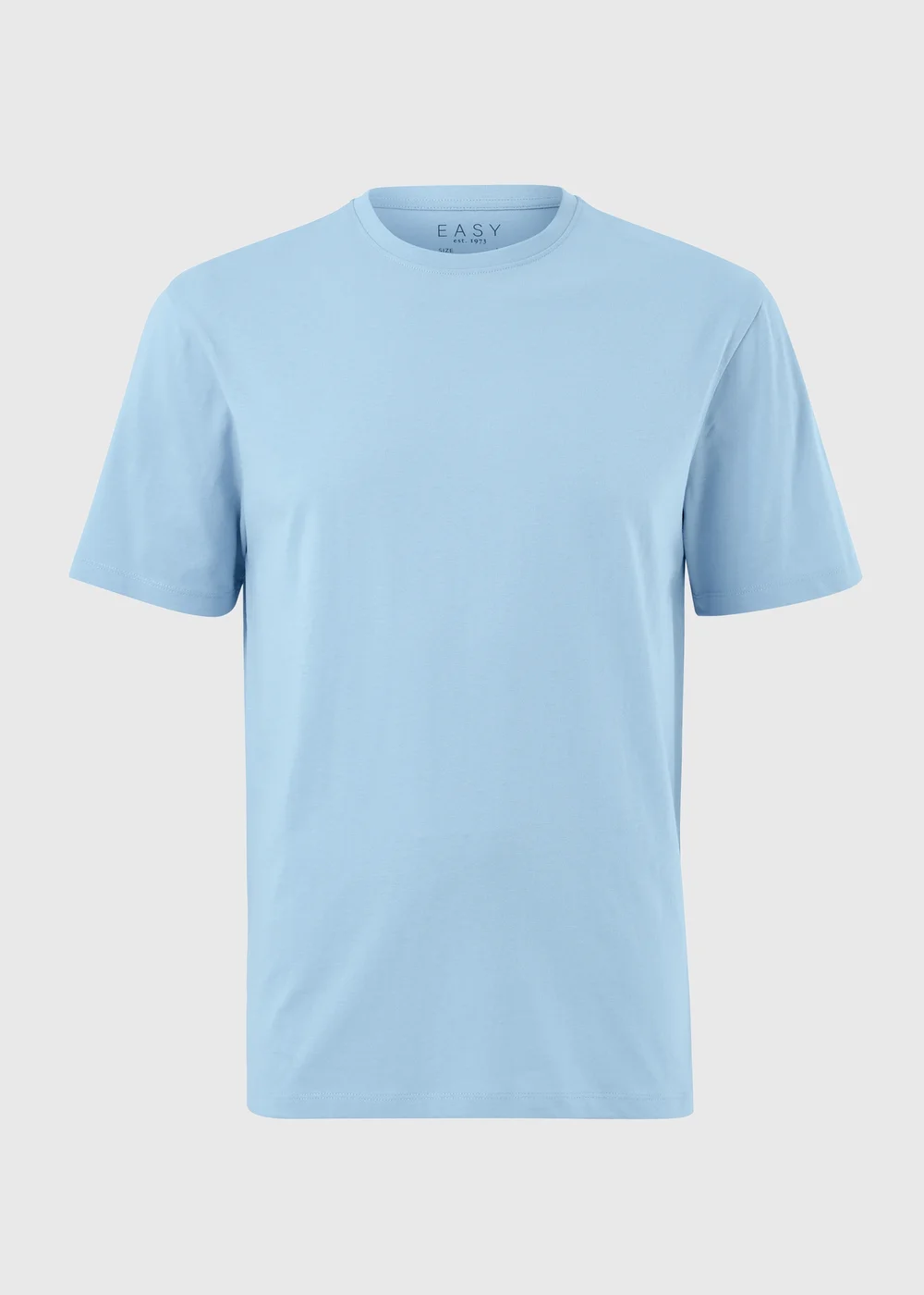 Light Blue Essential Crew Neck T-Shirt - XS Image 1