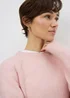 Light Pink Crew Neck Jumper - Extra small Image 2
